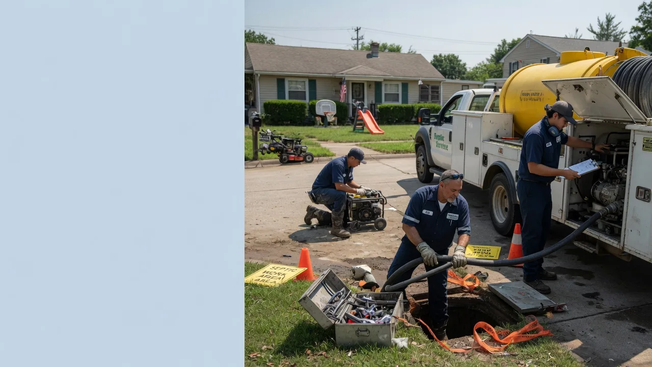 Septic Tank Pumping in Leesburg, VA near me